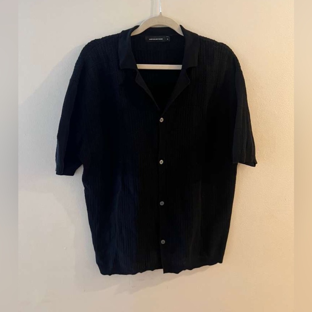 Classic Black Button Down Shirt